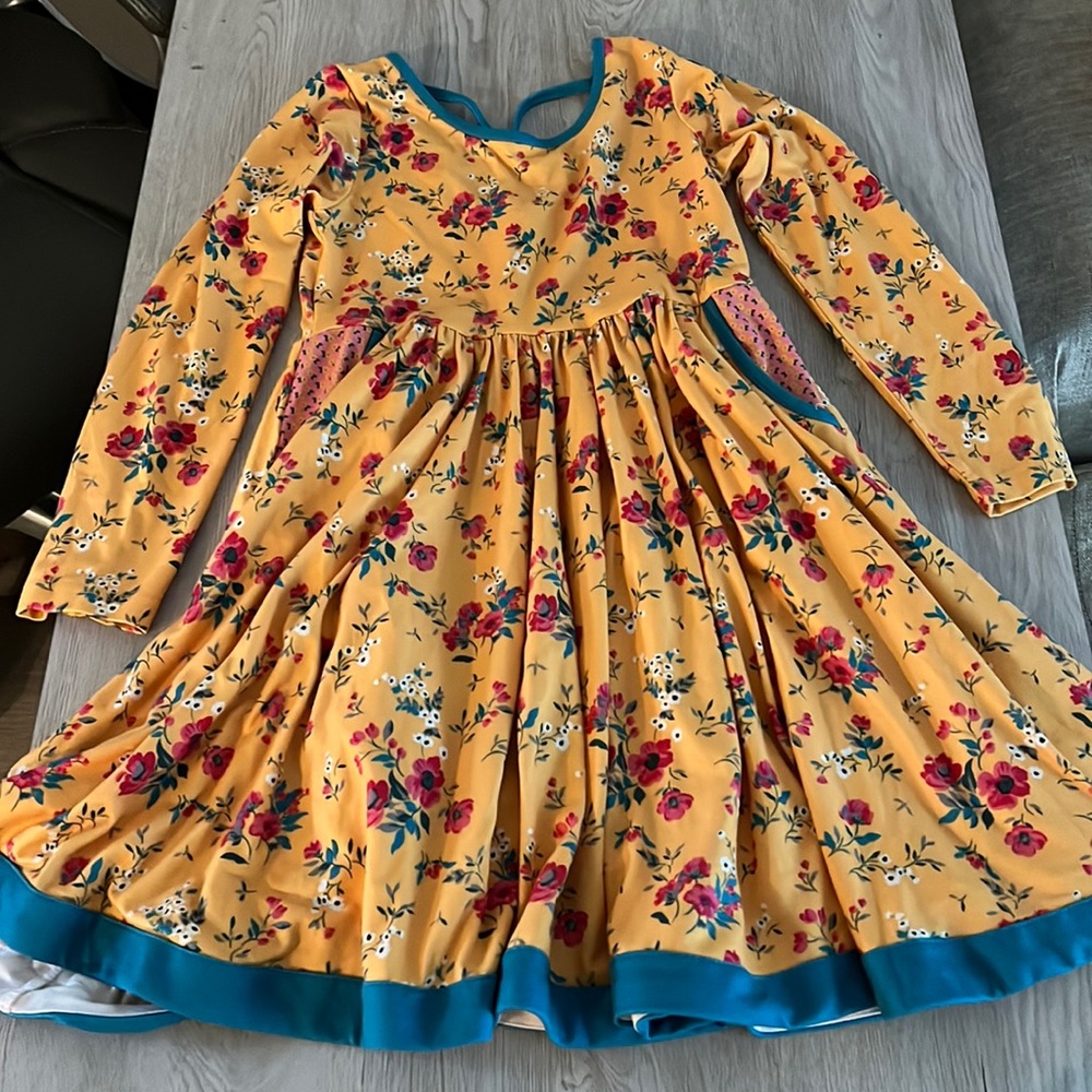 Cheeky plum size 8 soft dress with pockets